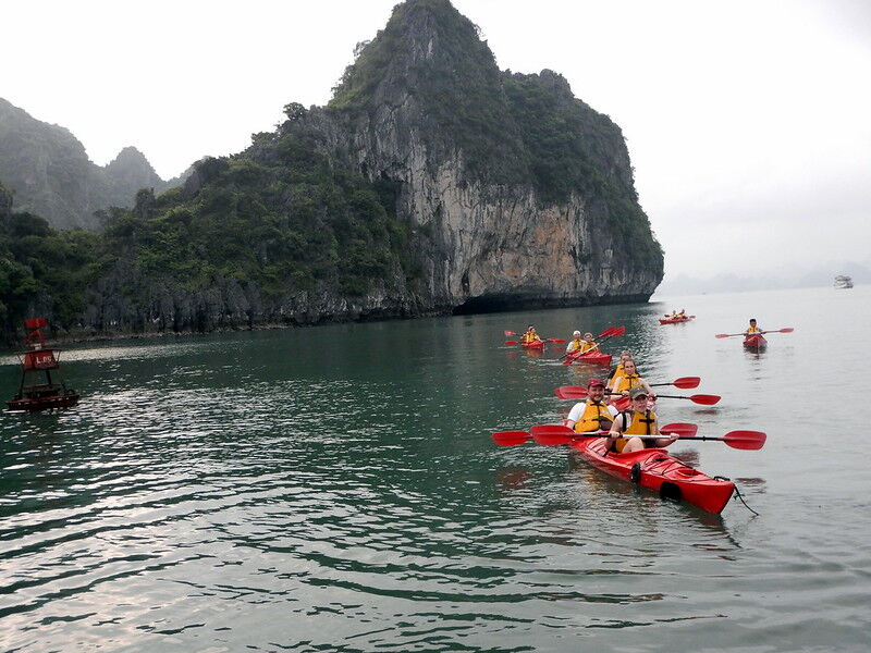 Explore hidden lagoons on Vietnam Tours